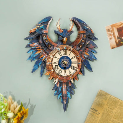 Thunderbird – DIY Wooden Clock, 3D Puzzle Craft Kit