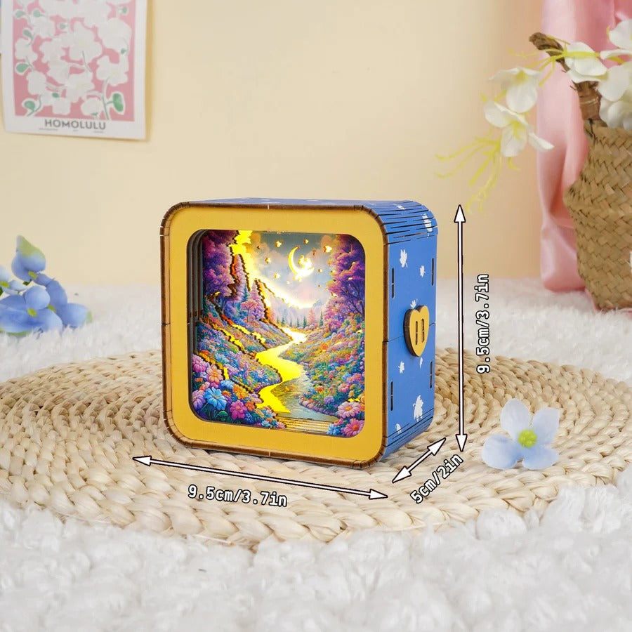 Dream Forest Kit - 3D Wooden Puzzle Night Light