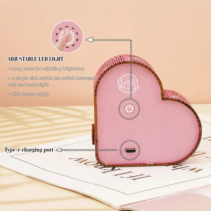 Dreamy Mine Cave Kit - 3D Wooden Puzzle Night Light