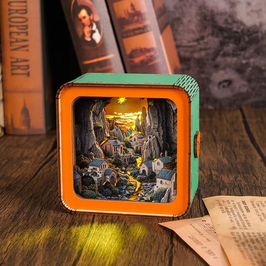 Valley Village Kit - 3D Wooden Puzzle Night Light