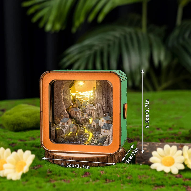 Valley Village Kit - 3D Wooden Puzzle Night Light