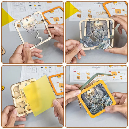 Valley Village Kit - 3D Wooden Puzzle Night Light