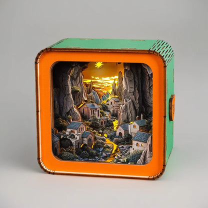 Valley Village Kit - 3D Wooden Puzzle Night Light