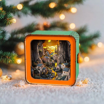 Valley Village Kit - 3D Wooden Puzzle Night Light
