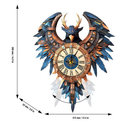 Thunderbird – DIY Wooden Clock, 3D Puzzle Craft Kit