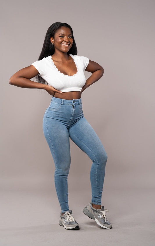 360 High Waisted - Arctic Light Blue