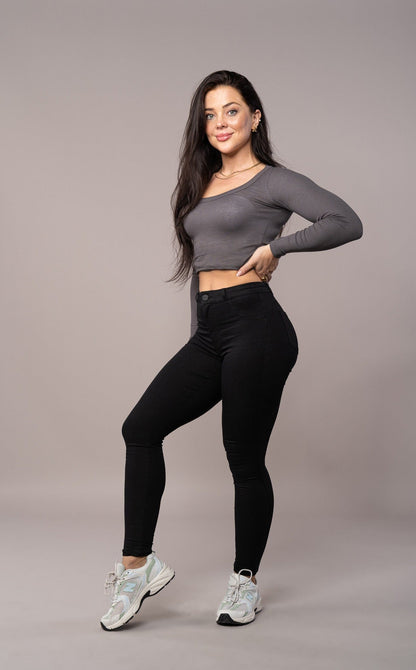 Contour Mid Waisted - Black