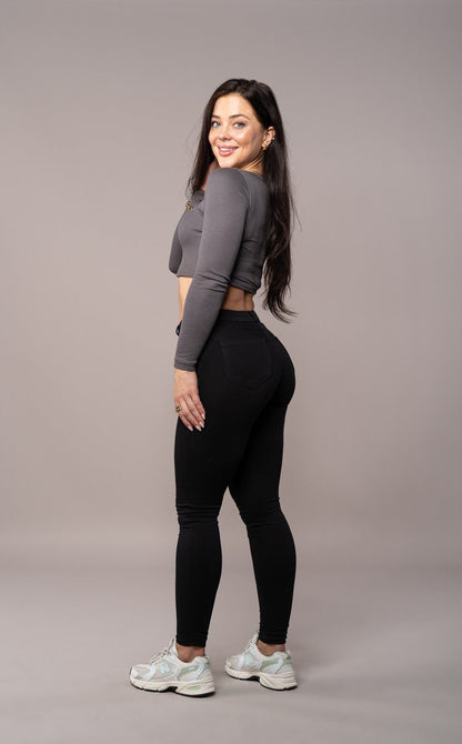 Contour Mid Waisted - Black